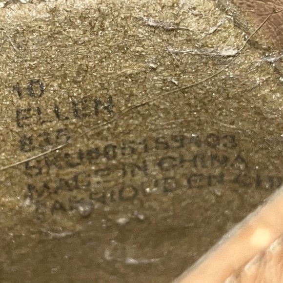 PURE ALFRED SUNG | Women's Stiletto Heels Tan Size 10 - Picture 8 of 8